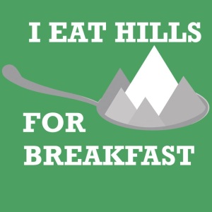 Or, in the case of the Runner's World Heartbreak Hill Hat Trick, they eat us - 2 days in a row!